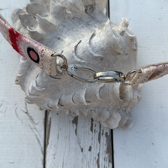 Handbag Strap Vintage Style Floral Embroidery